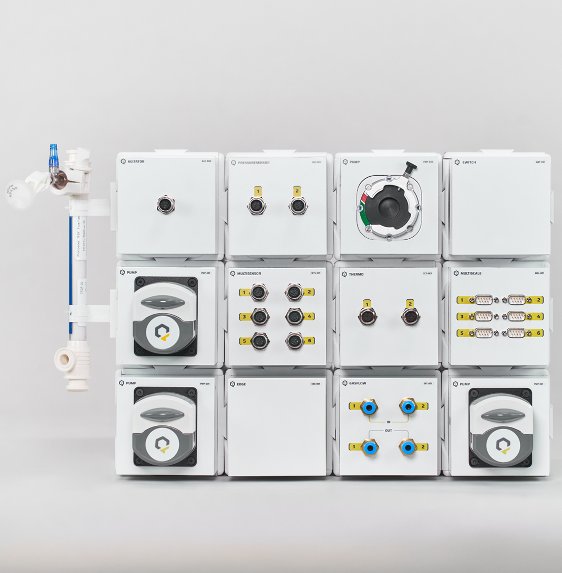QB Flexible Filtration System modular benchtop tangential-flow filtration setup